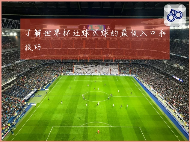 了解世界杯让球买球的最佳入口和技巧